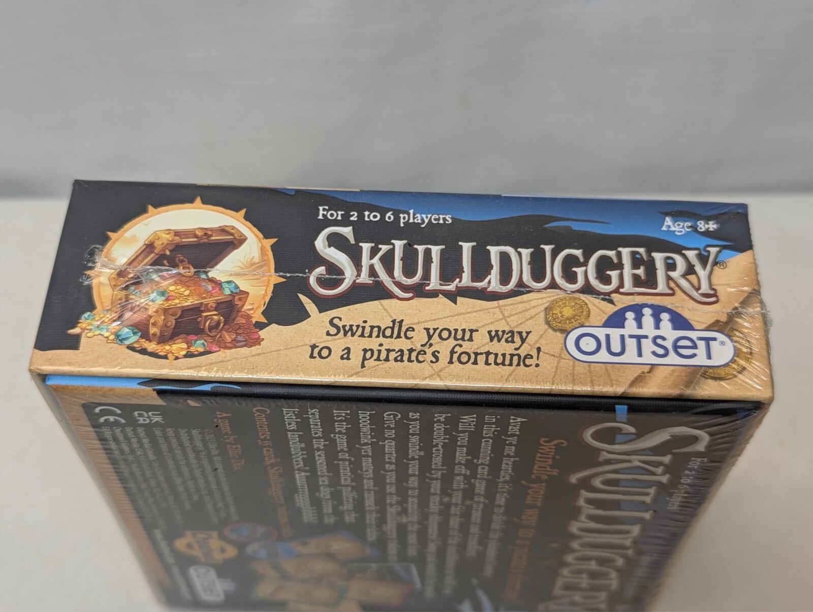 Skullduggery: A Game of Treasure & Treachery, Outset Games, 2023, 2-6 Players