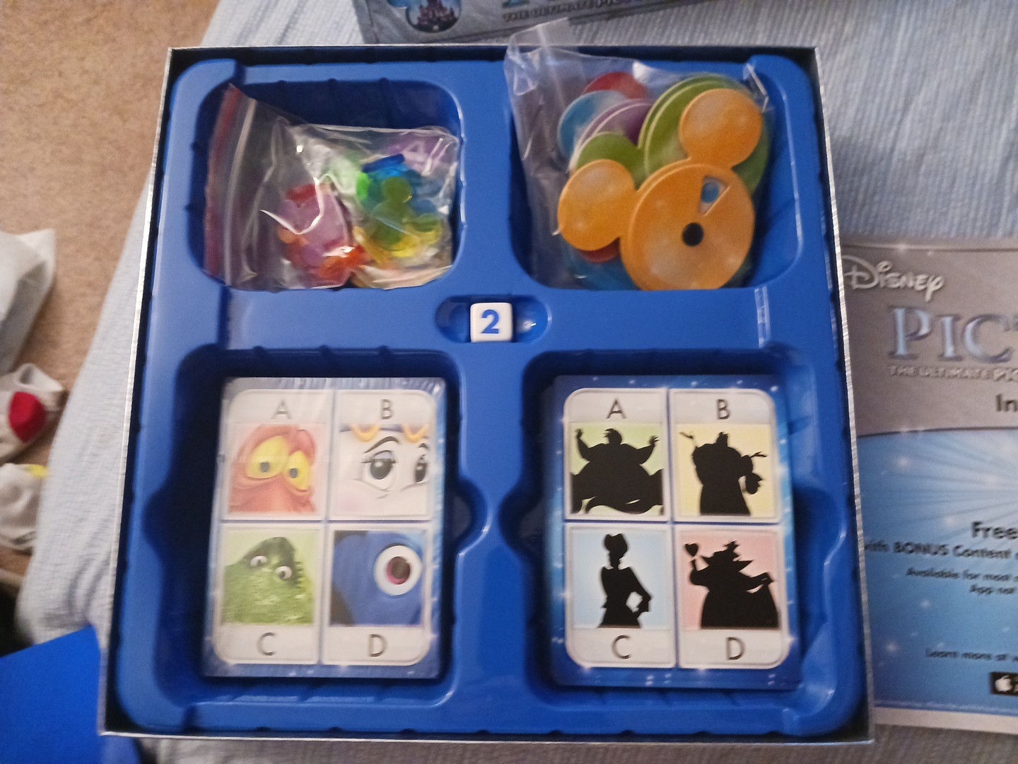 Pictopia Disney Edition Ultimate Picture Board Game 100% Complete 2019