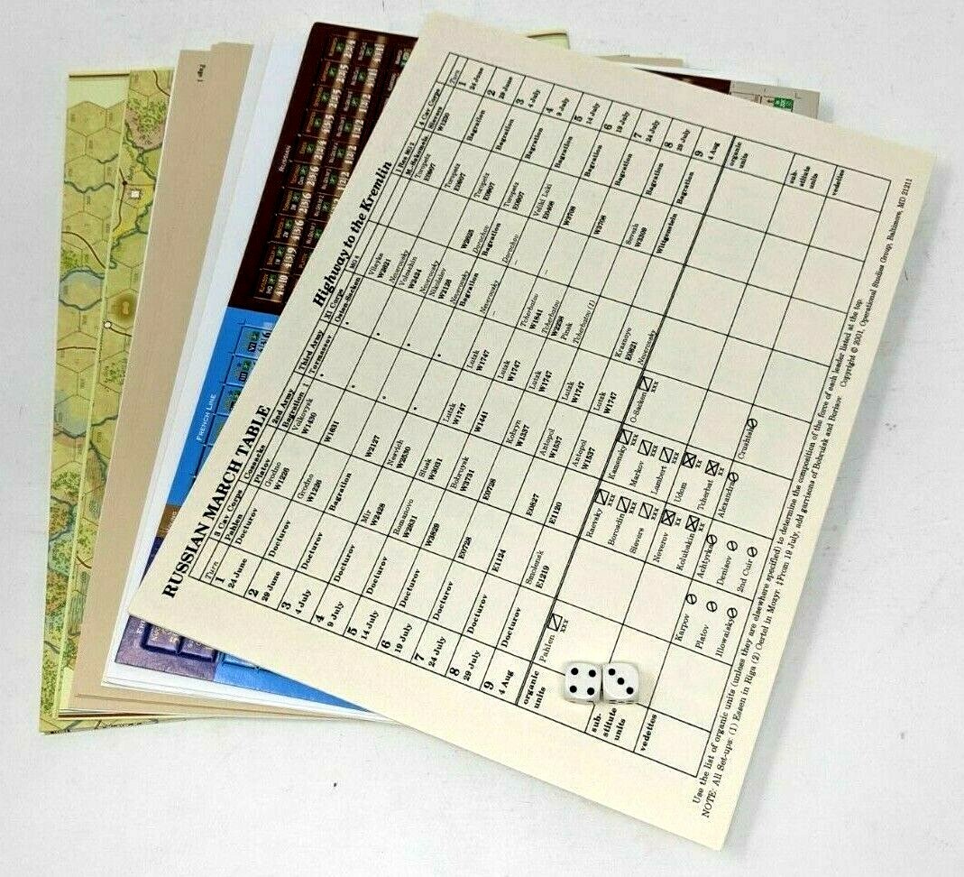 Lot of 4 VINTAGE Operational Studies Group Games (1998-2006) ALL UNPUNCHED