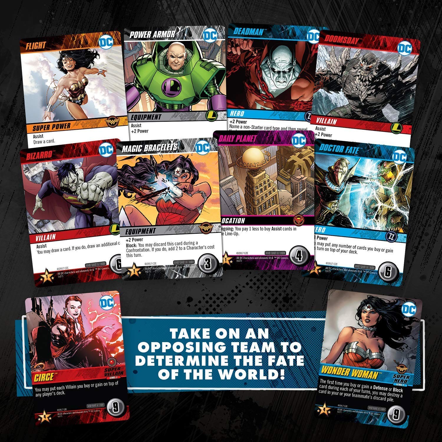 Cryptozoic Entertainment Dc Deck-Building – 2V2 – Dc Characters To