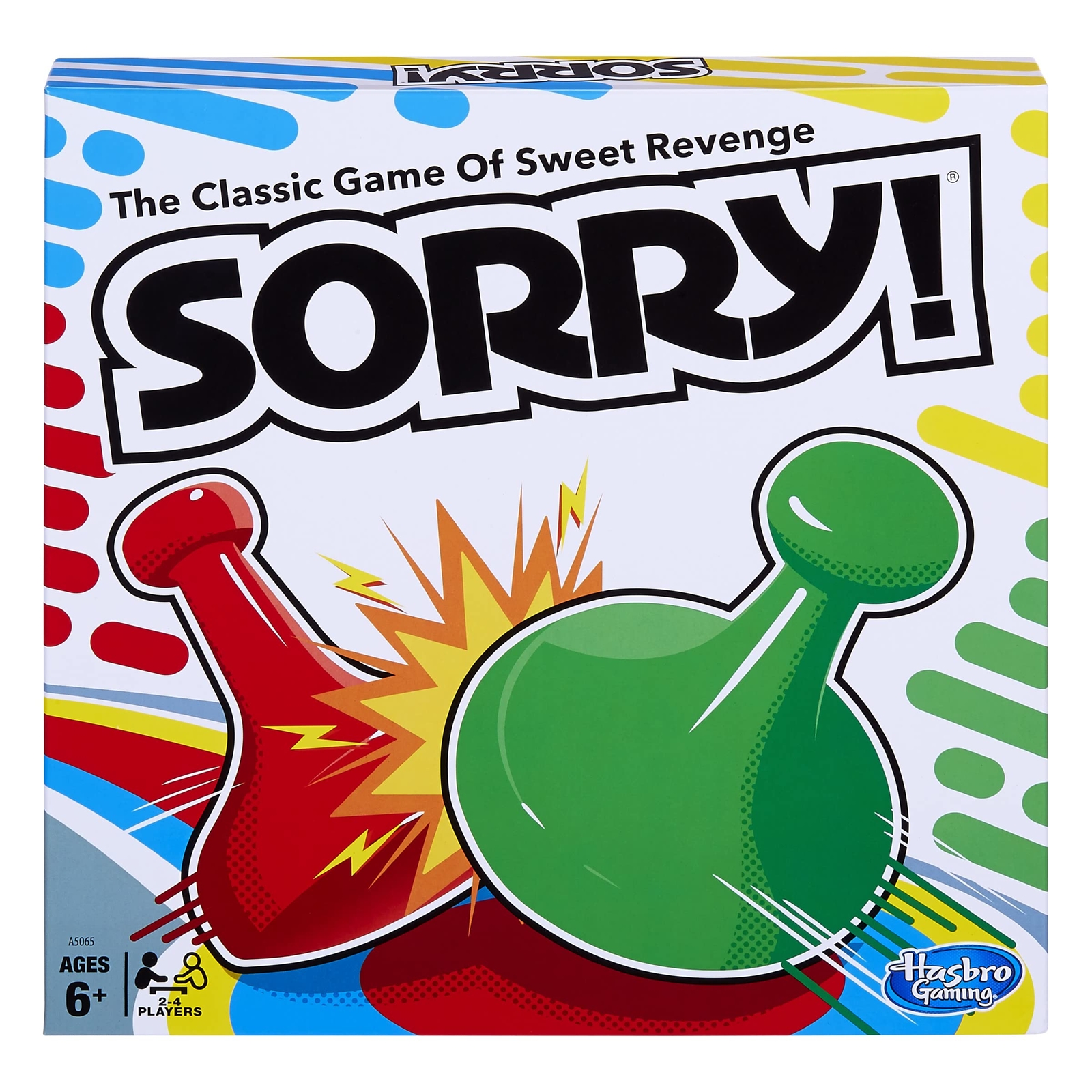Sorry! Board Game for Kids Ages 6 and Up; Classic Hasbro Board Game; Each Player