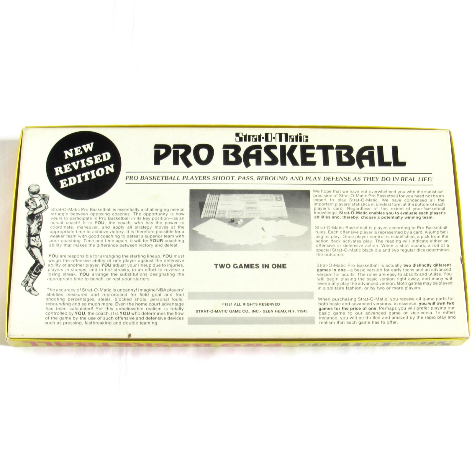 Strat O Matic NBA Pro Basketball 1999-00 Board Game 29 Teams No Manual 1981