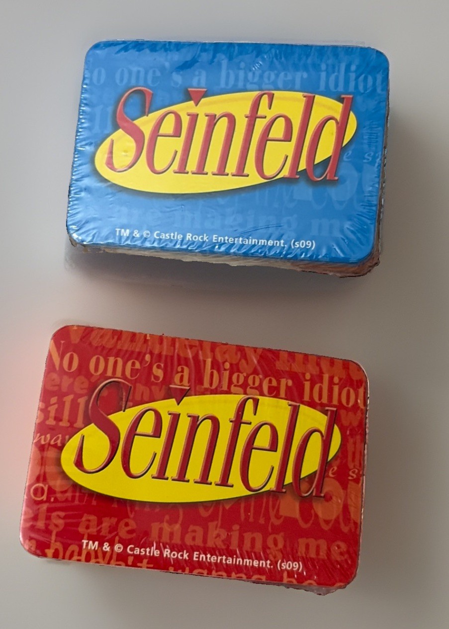 Seinfeld Trivia Game Pressman 2009 Adult 2-4 Player NEW open Box