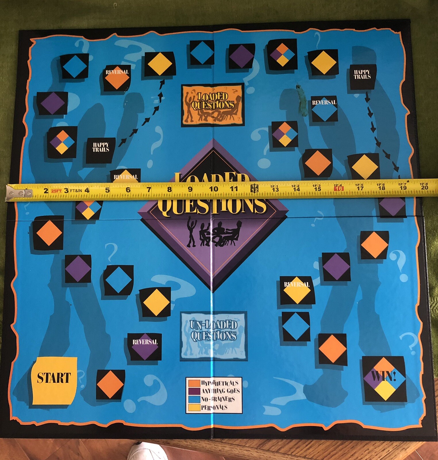Loaded Questions Board Game Teen and Adult Party 1-6 Players 2003 Mint Condition
