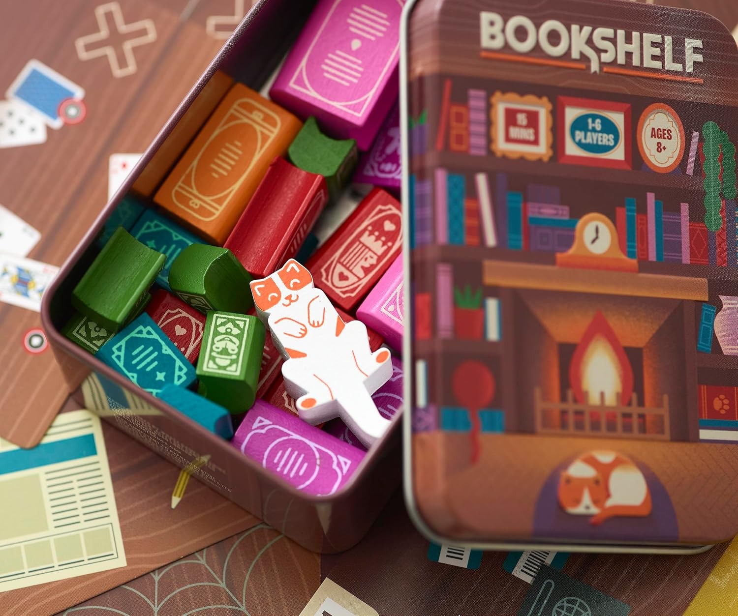 Alley Cat Games: Bookshelf – Small Block Game