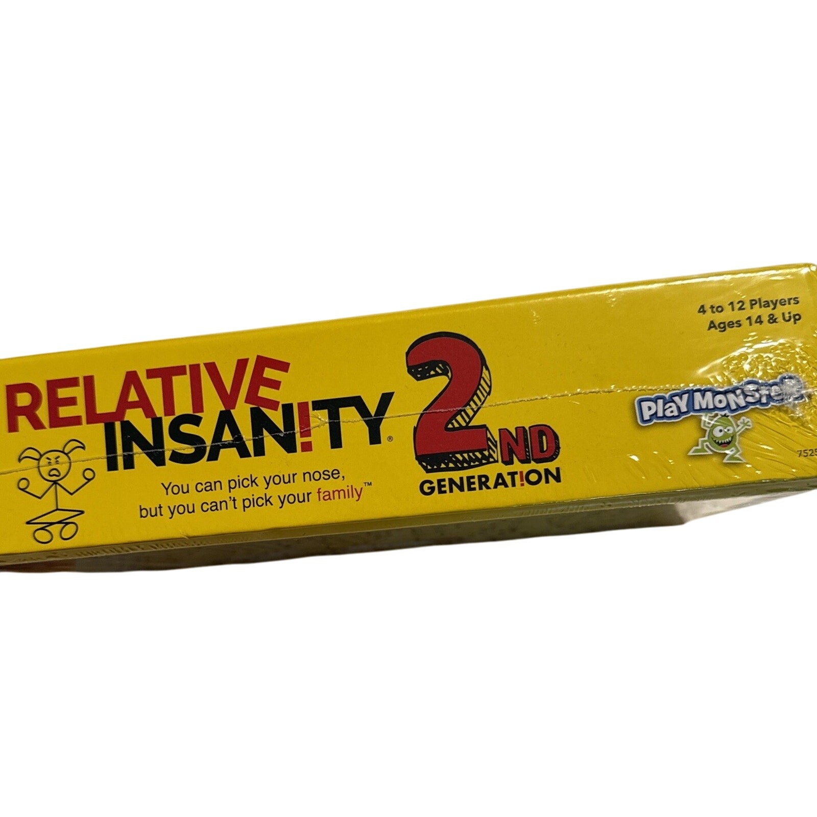 Relative Insanity 2nd Generation Party Game Ages 14 + 4-12 Players NEW Sealed