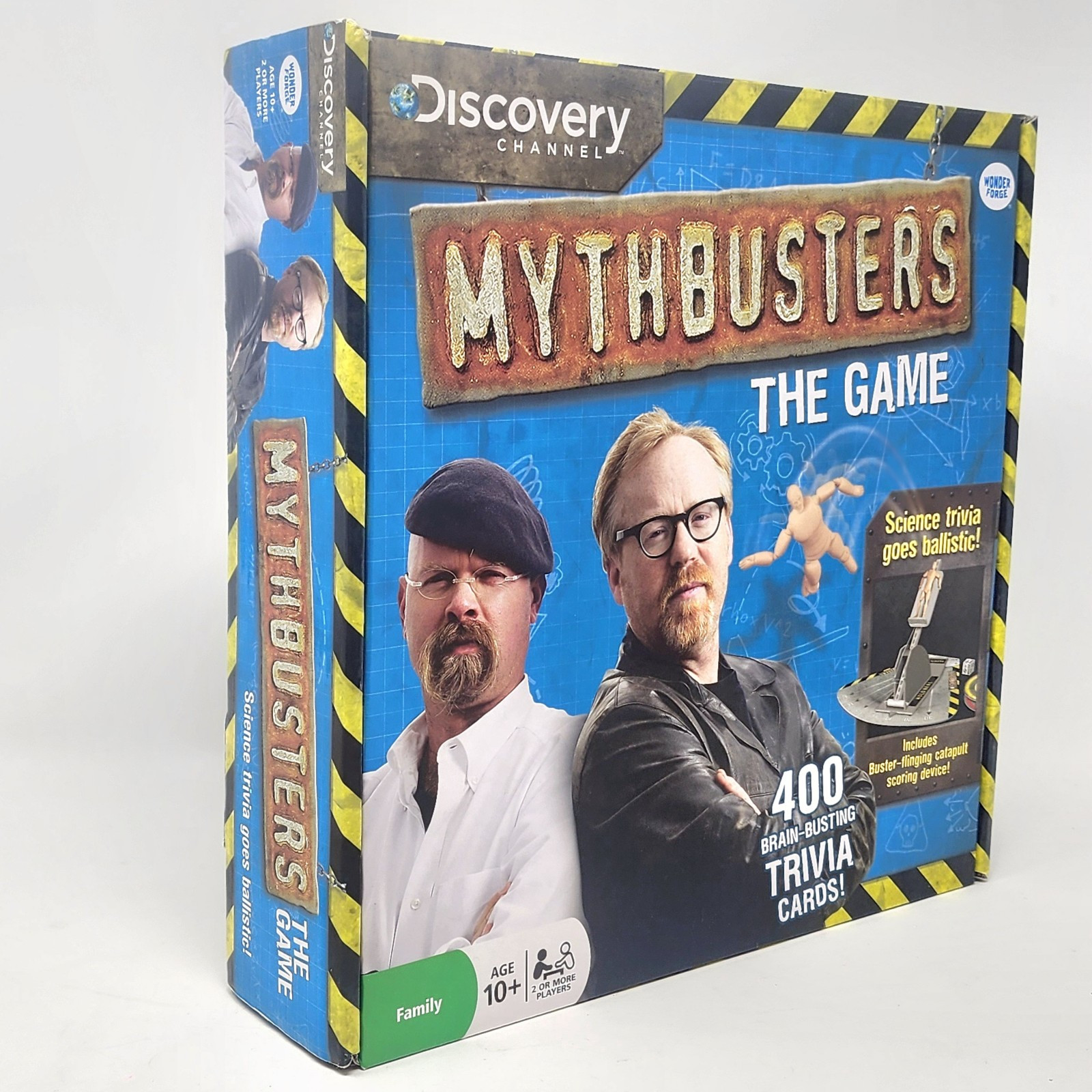 Mythbusters The Game Discovery Channel 2012 Wonder Forge Complete Pre-owned