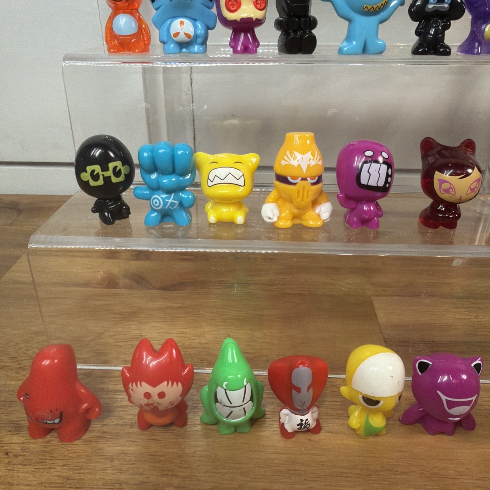 Crazy Bones Lot Of 70 Mixed Figures Condition varies Ships Fast!