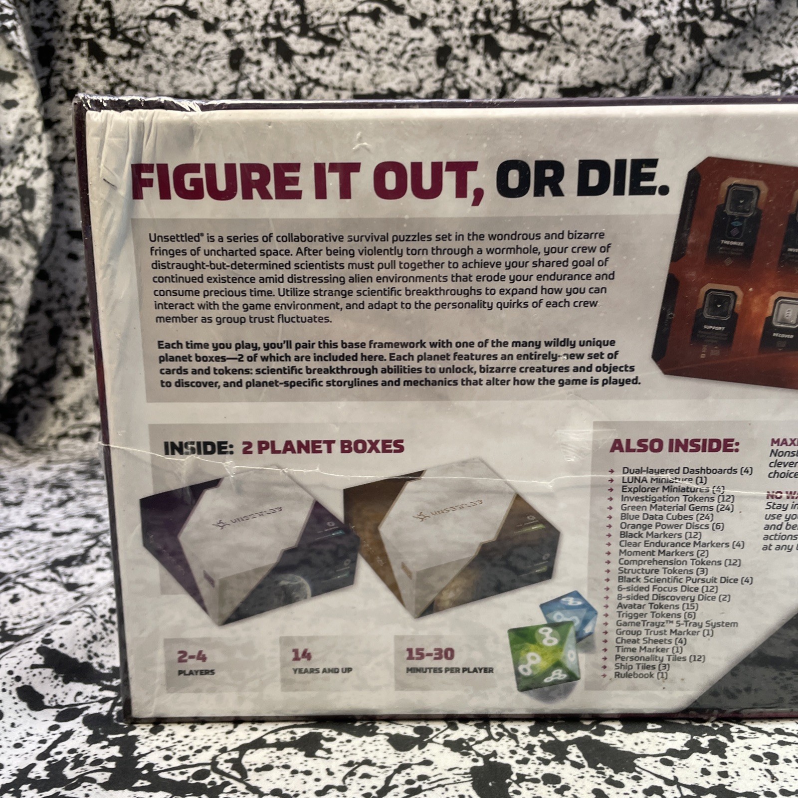 Unsettled Board Game By Orange Nebula Marc Neidlinger & Tom Mattson Ding Corner