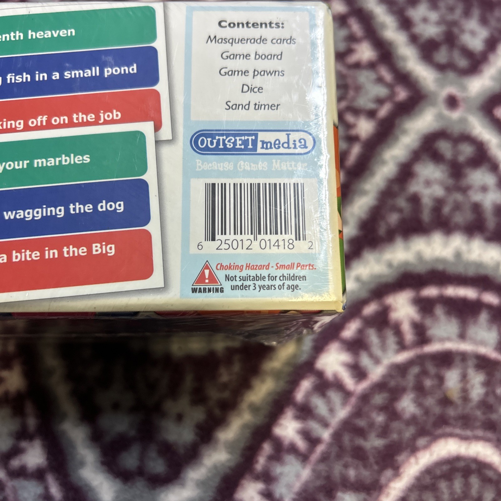 New Cheatwell Games Masquerade Classic Game of Wit Mime 3+ players Age 14 and up