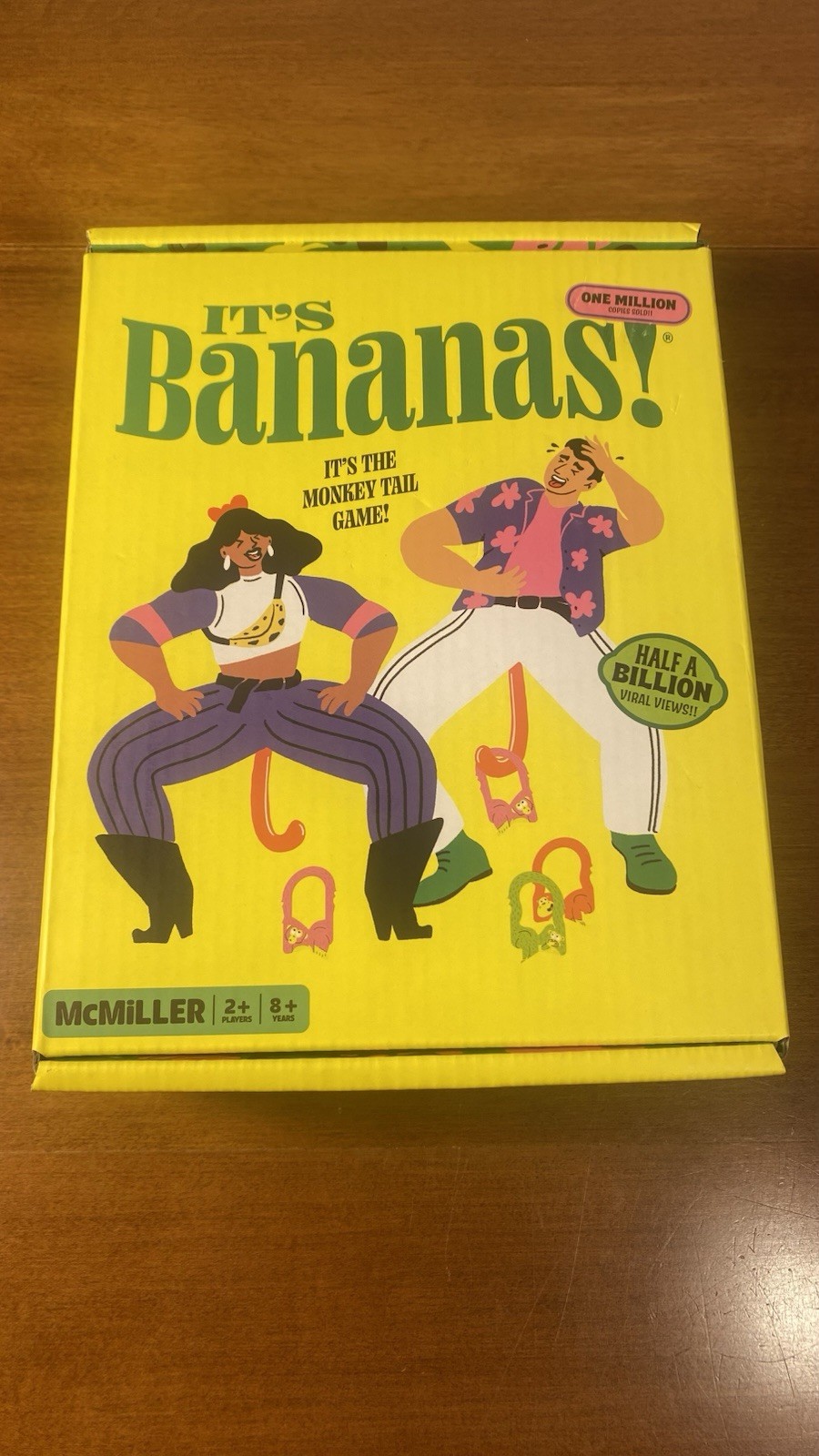 ‘Its Bananas!’ The Monkey Tail Game Age 6+ W/original Seal.