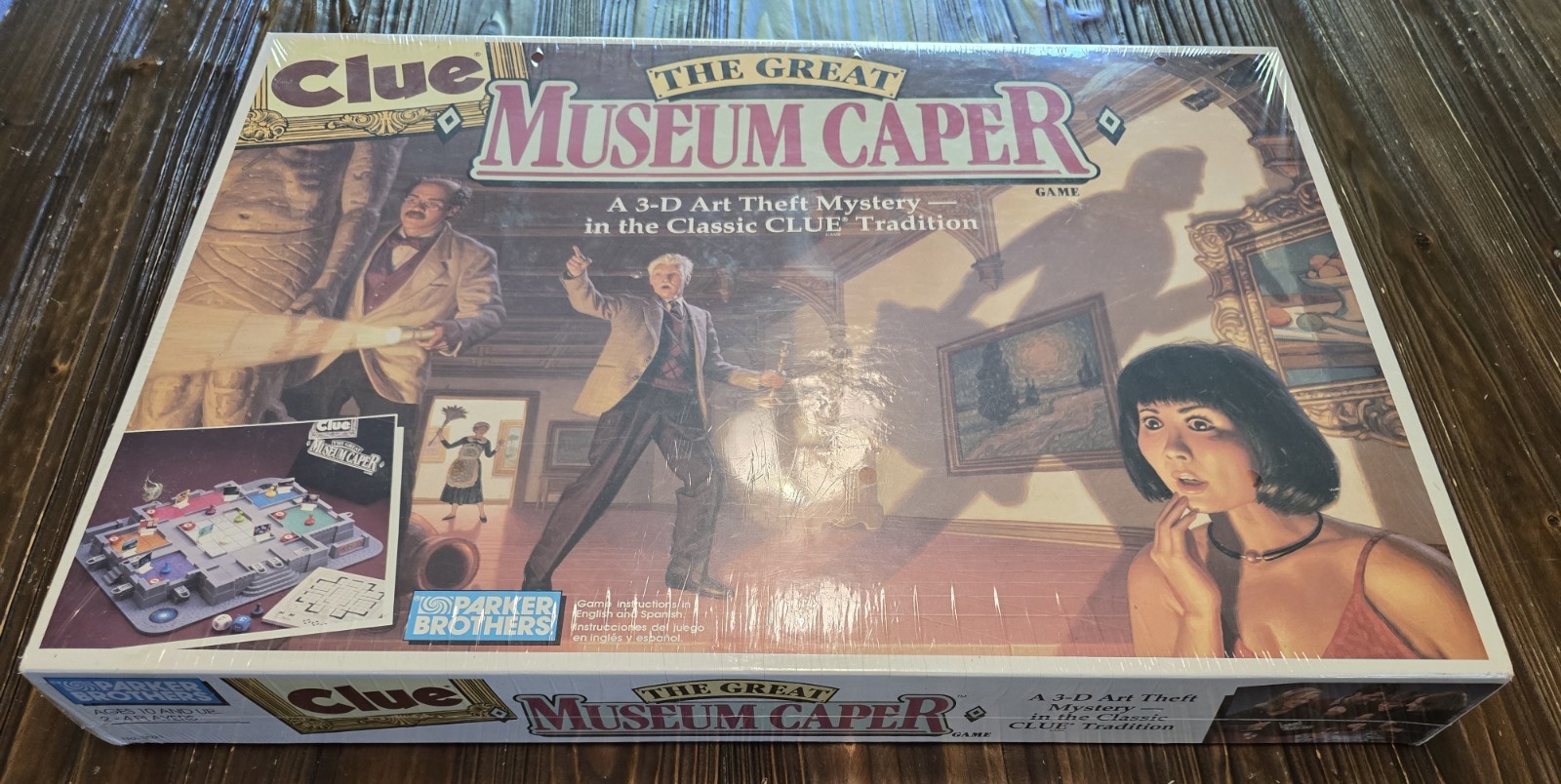 Parker Brothers Clue The Great Museum Caper Board Game 1991 NEW Sealed EXCELLENT