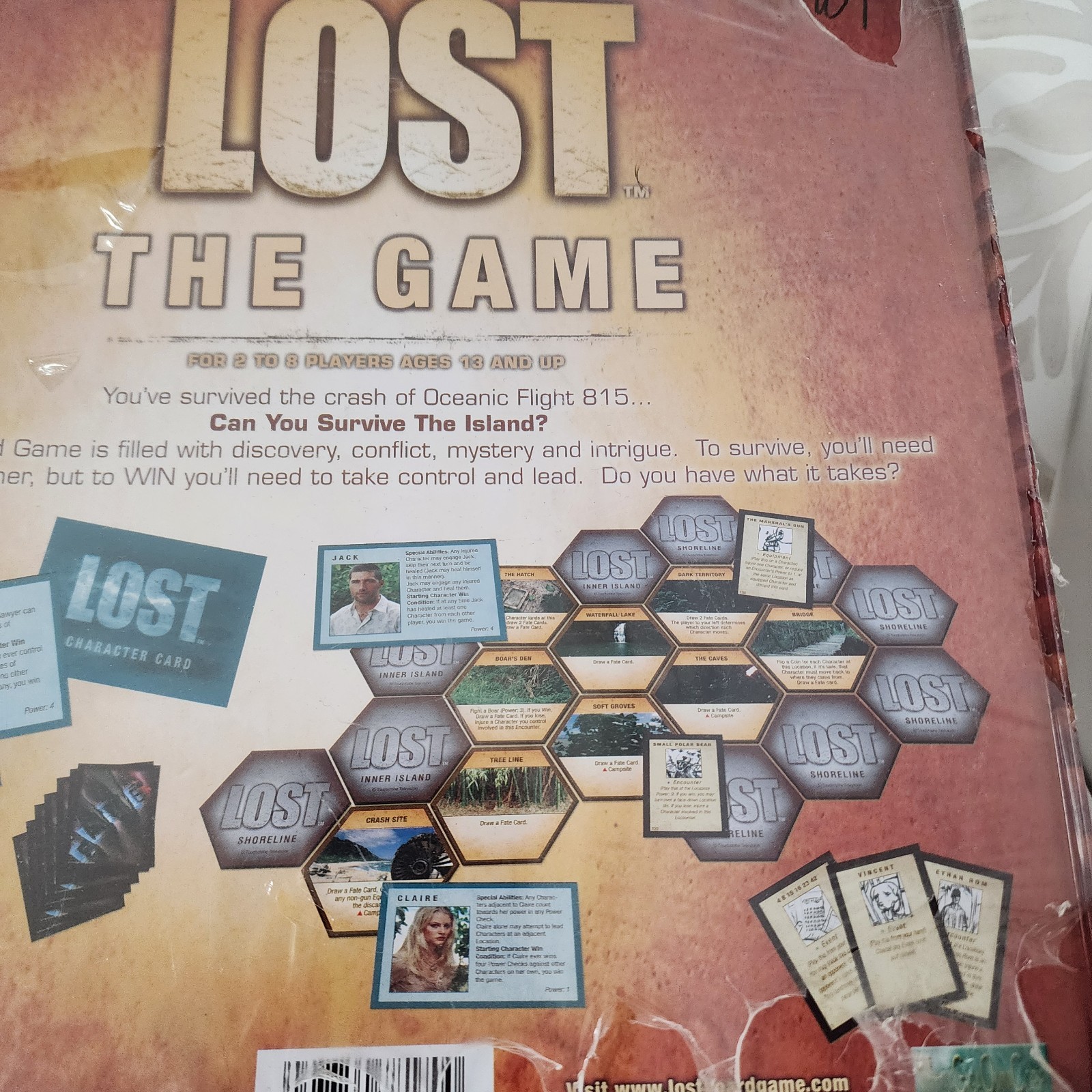 SEALED, LOST THE BOARD GAME COLLECTORS TIN BOX EDITION 2006 TV SHOW