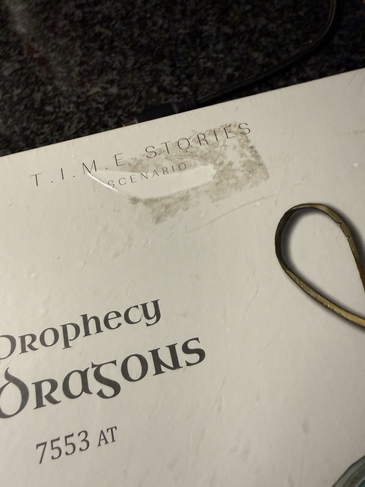 T.I.M.E Stories: A Prophecy of Dragons Board Game NEW SEALED Medieval Reality