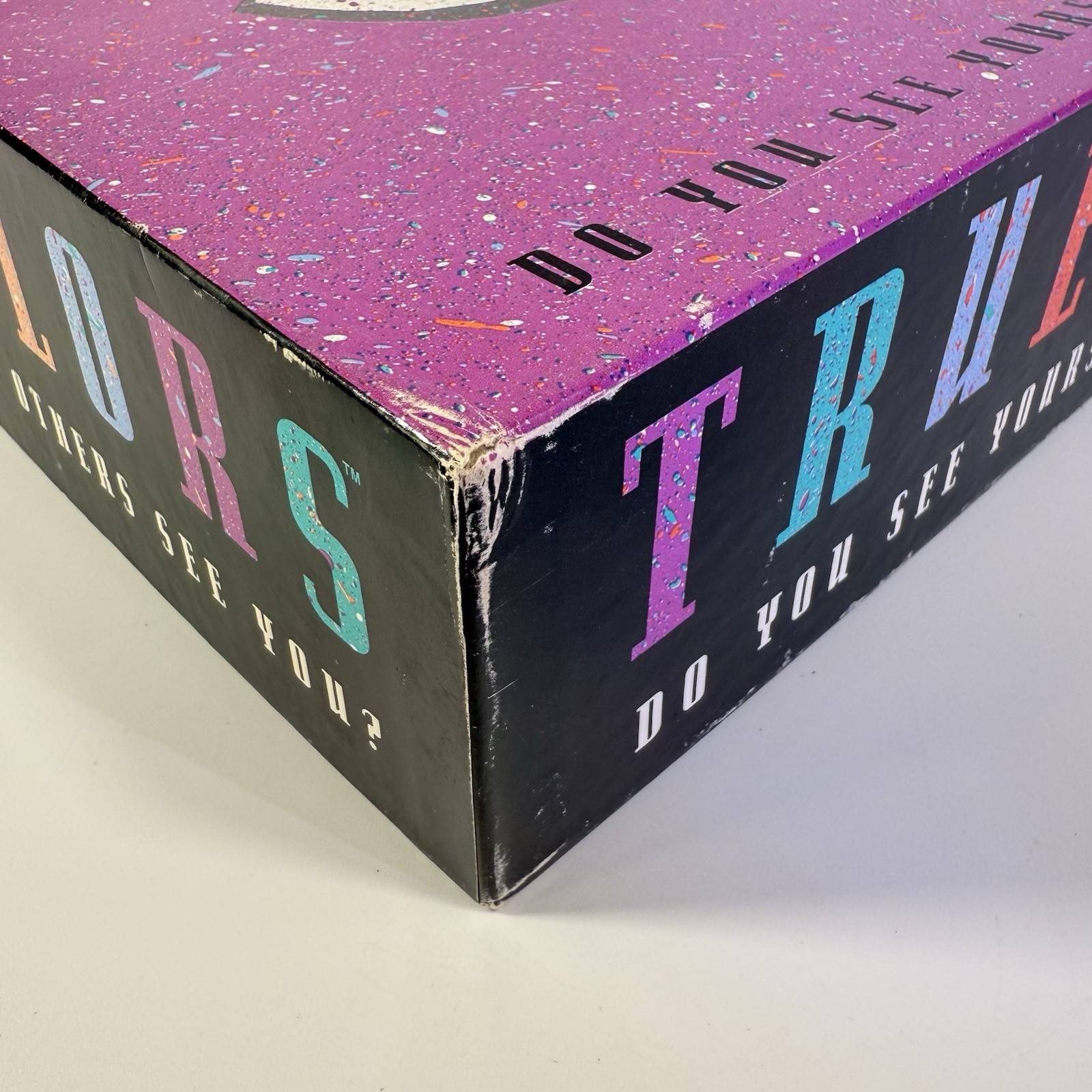 The Game of True Colors Vintage 1990 Milton Bradley