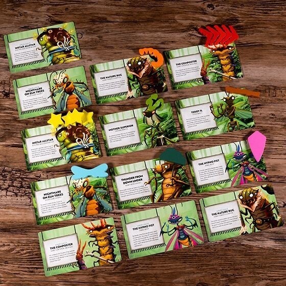 Insect All-Stars Expansion Kabuto Sumo Family Board Game