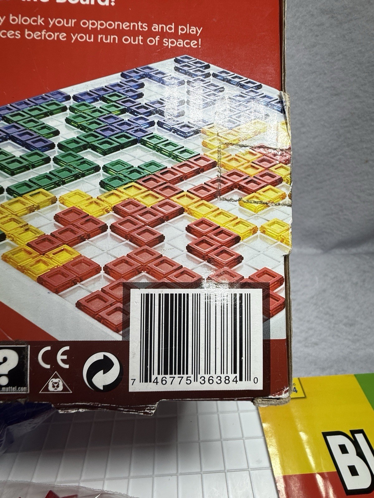 Mattel Blokus Educational Strategy Board Game Family Age 7+ 2-4 Players COMPLETE