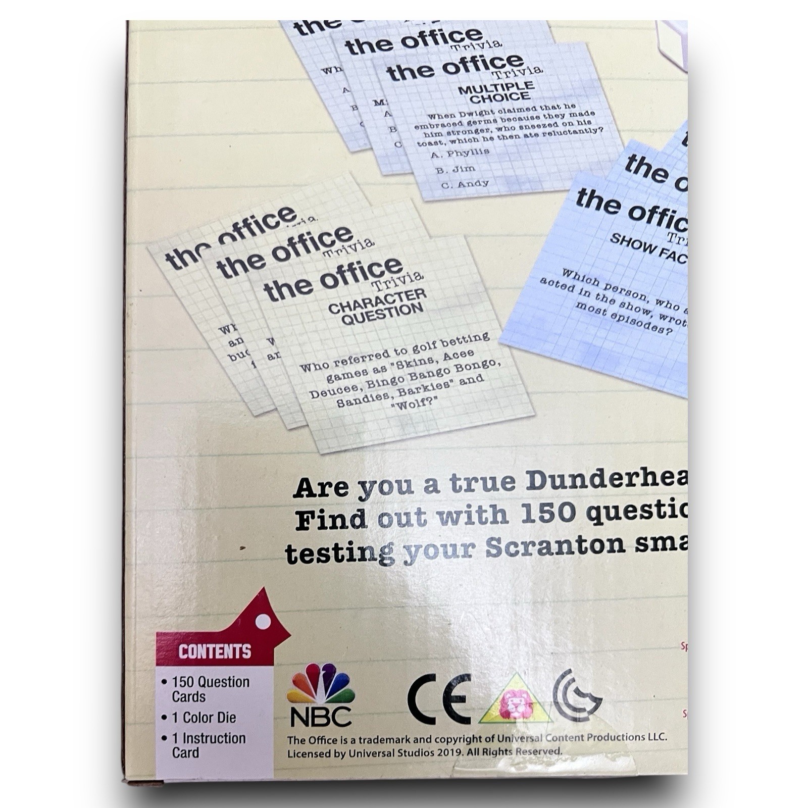 The Office Trivia Game – Multi-Player 150 Cards – By Spin Master Games