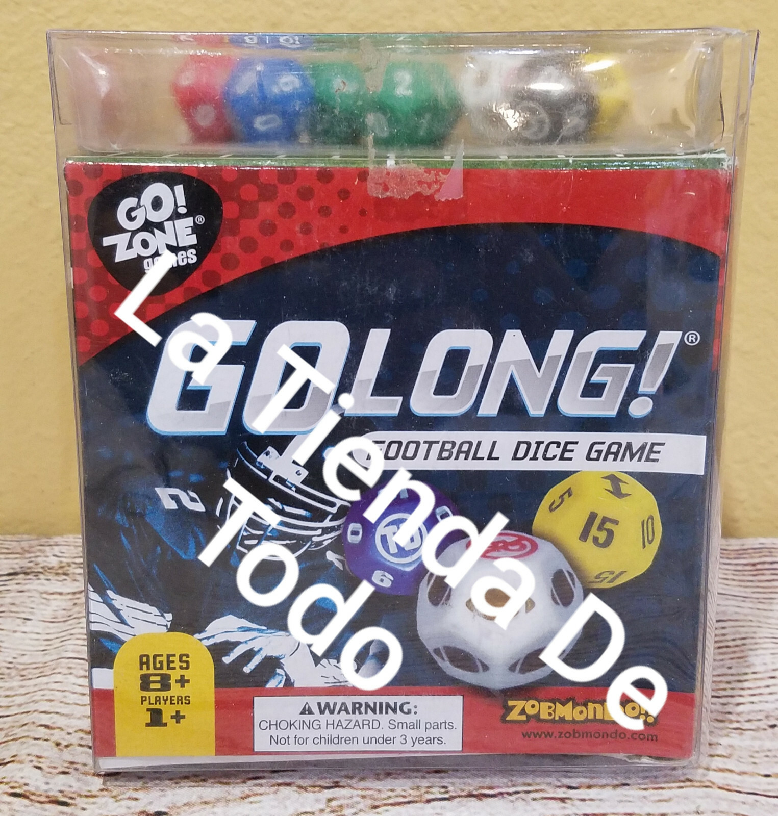 FOOTBALL DICE GAME. READ
