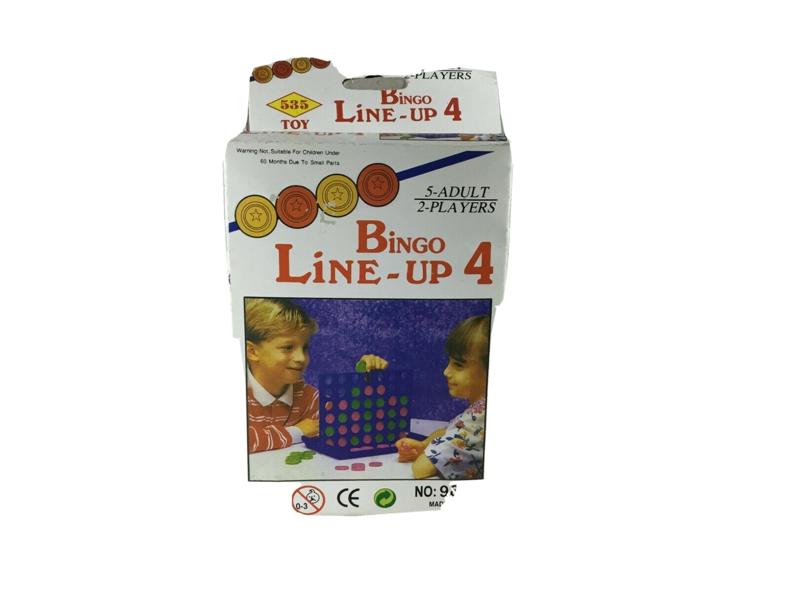 Bingo Line-Up 4 Two Players 5 To Adult