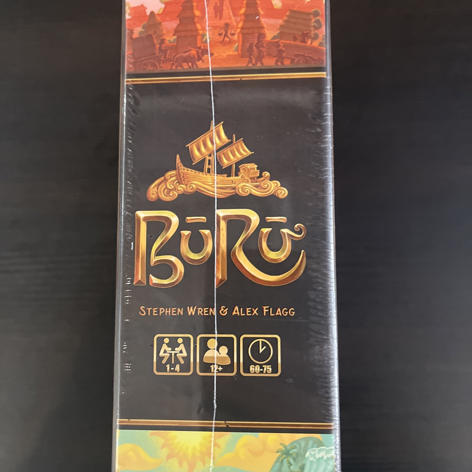 Buru Board Game New Sealed Free Shipping Crafty 1-4 Players