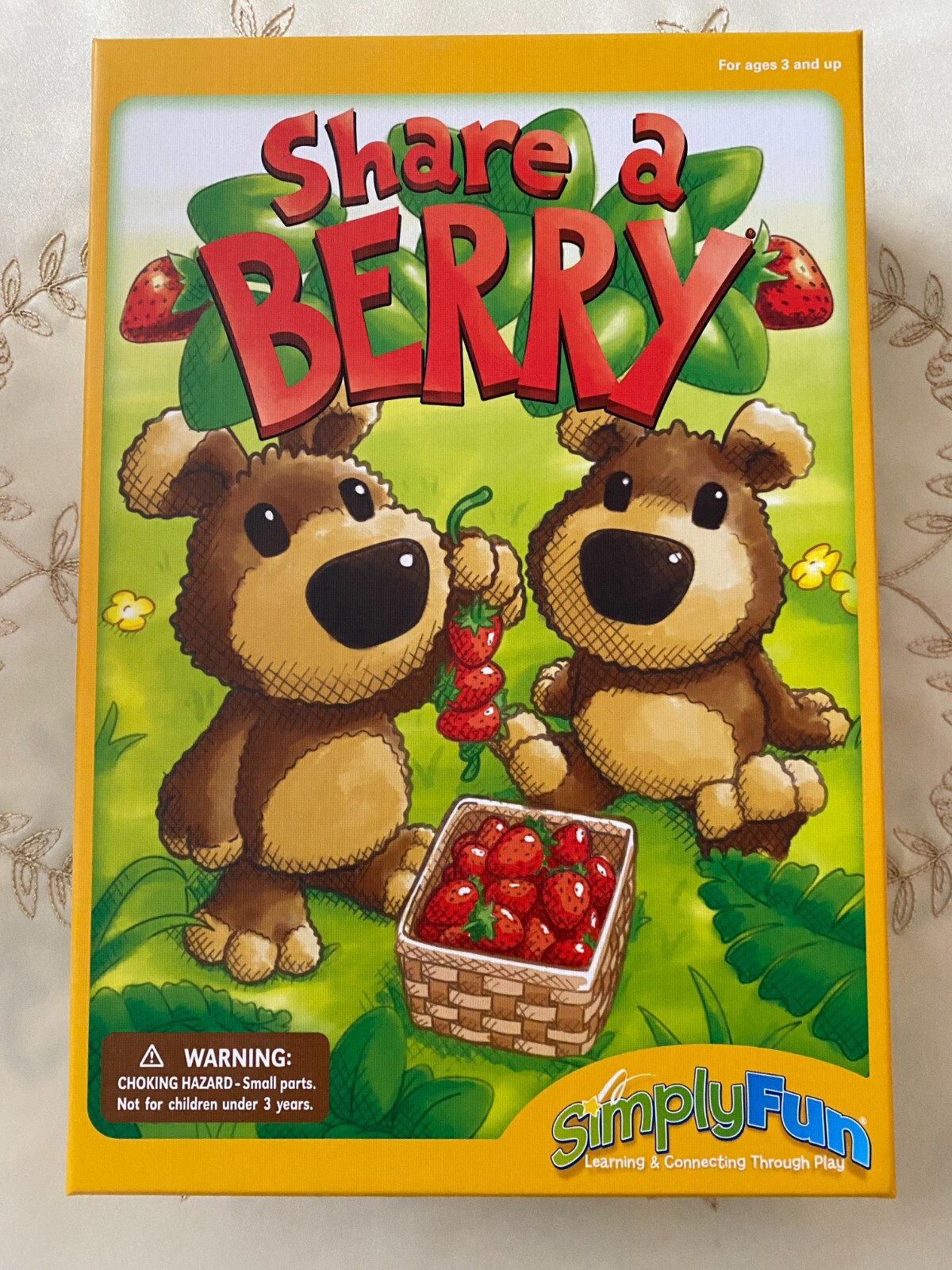 SIMPLY FUN “SHARE A BERRY” GAME CHILD DEVELOPMENT FINE MOTOR SKILLS PLUS & MINUS