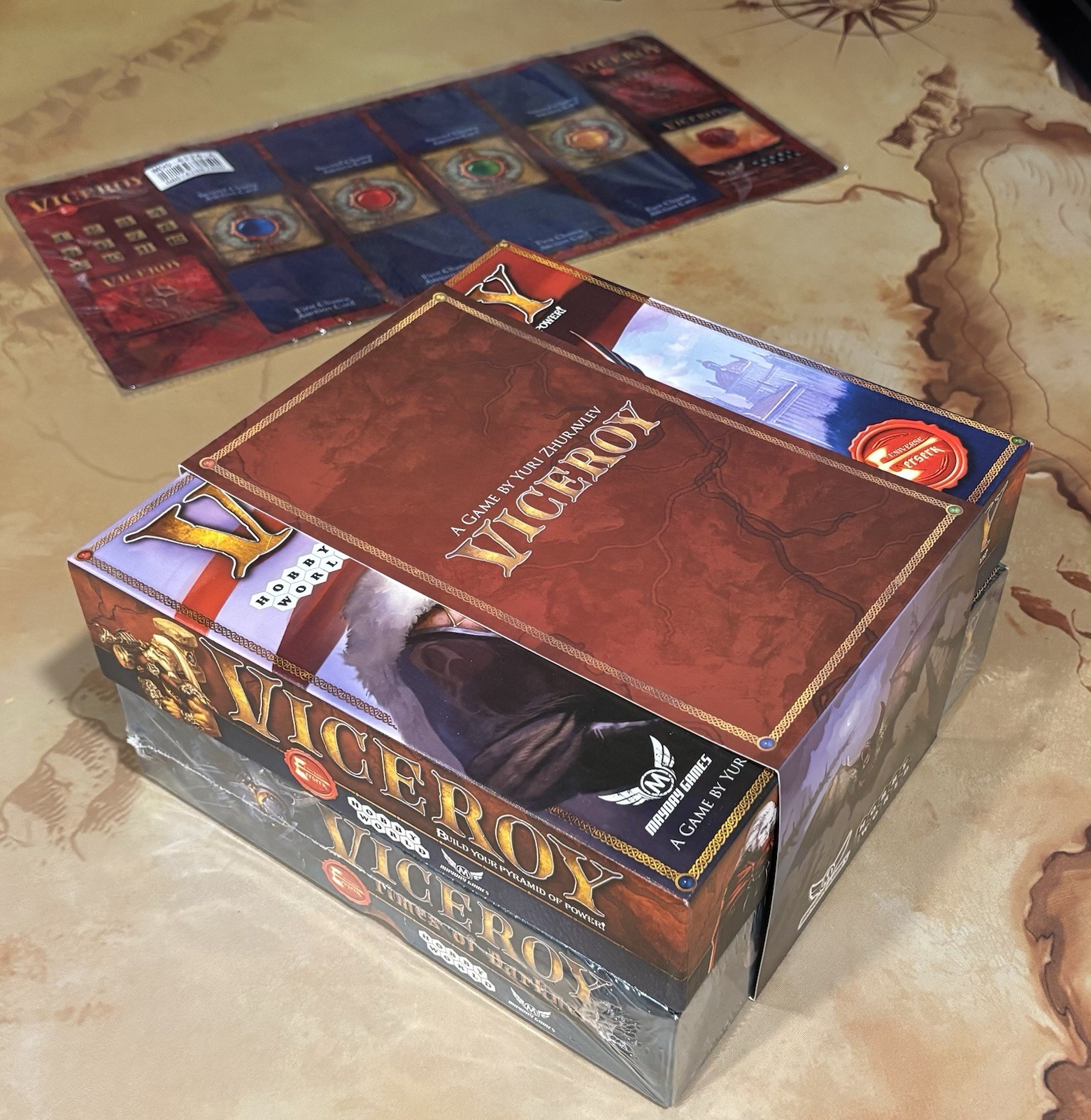 Viceroy + Tides Of Darkness Expansion + Playmat (Kickstarter Bundle)