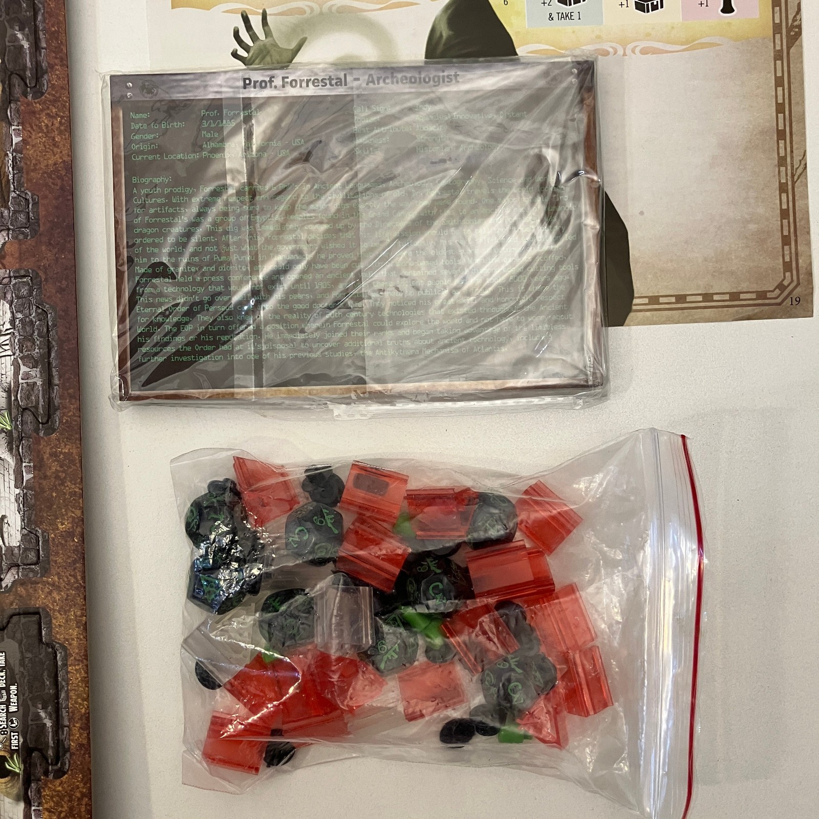 Everything Epic Secrets of The Lost Tomb 2015 Board Game EOP Edition 1st Print