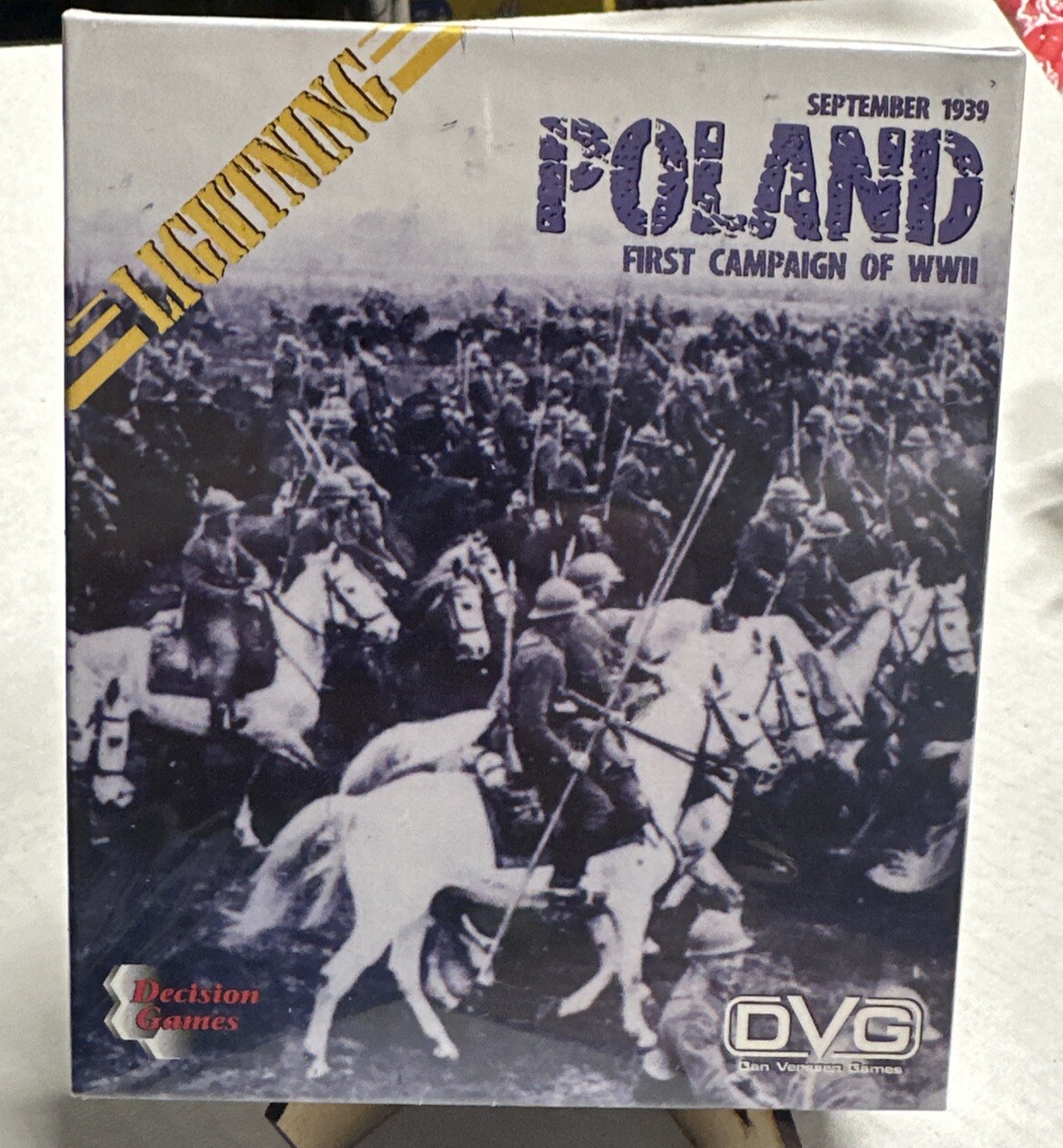 Poland First Campaign Of WWII September 1939 New Sealed Decision Games