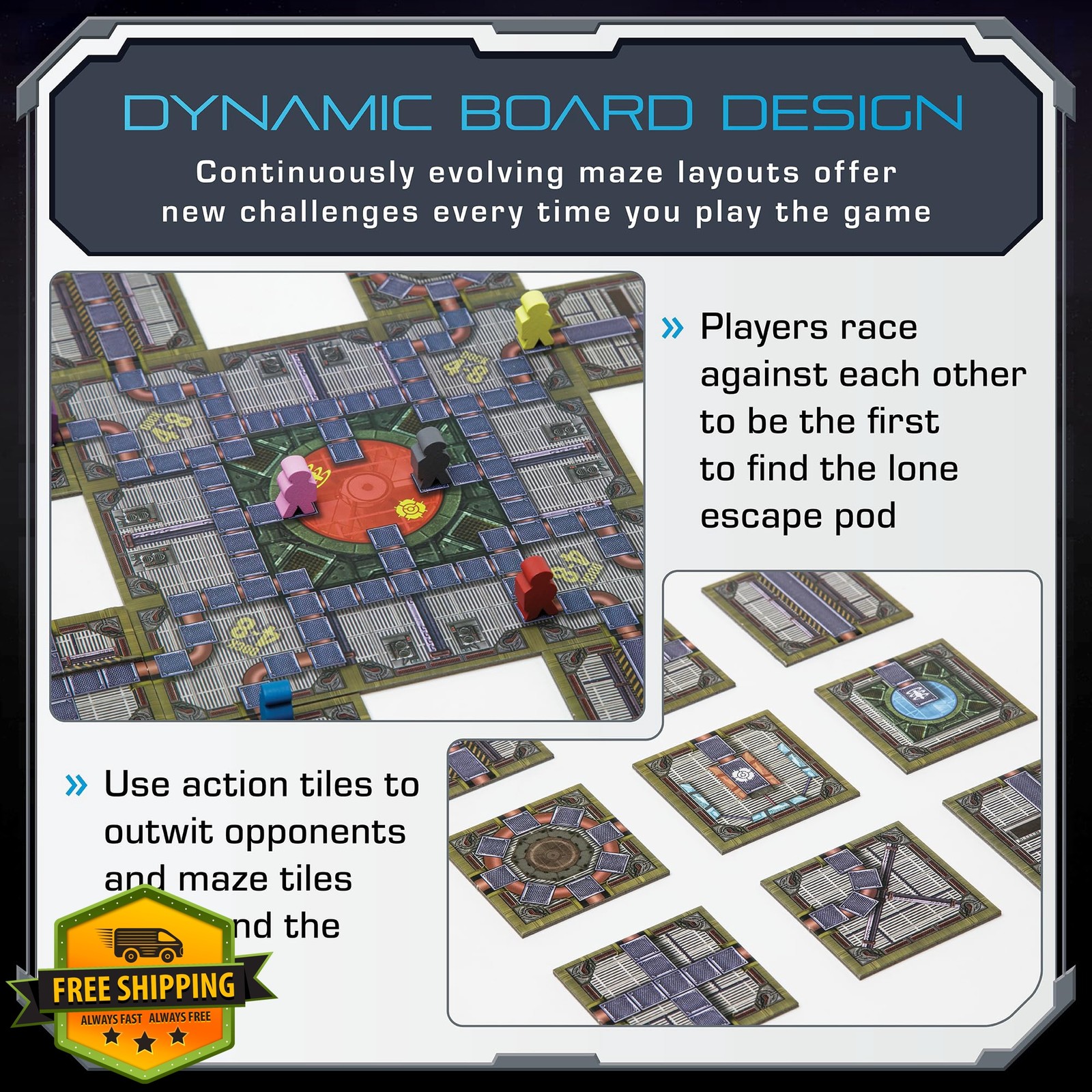 OOMM Games No Escape Board Game