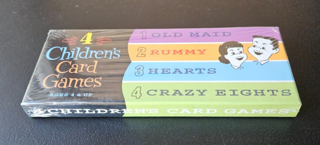 4 CHILDREN’S CARD GAMES. 2002 BINARY ARTS. EASY FUN FOR TRIPS. AGES 4 AND UP
