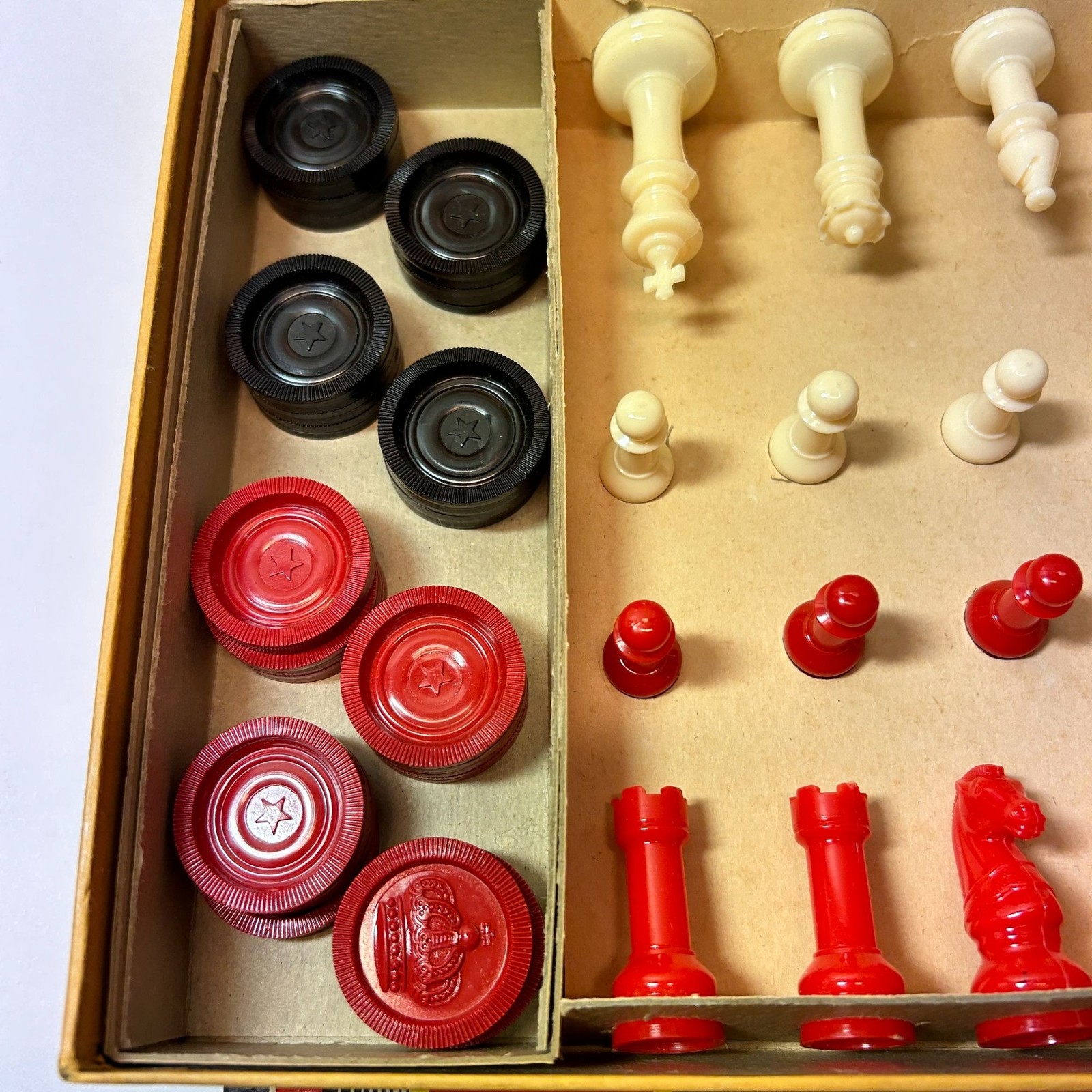 Tournament Chess’n Checkers Complete Game by Lowe Co, Strategy Family Game Night