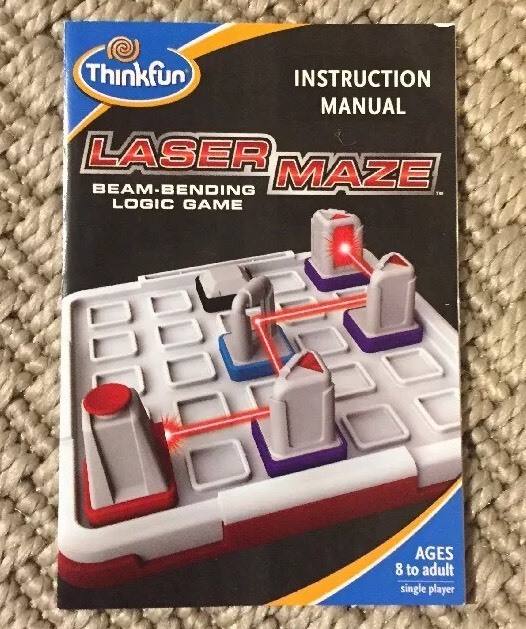 Complete-Lazer Maze Beam Bending Logic Game Ignite Your Mind By Thinkfun