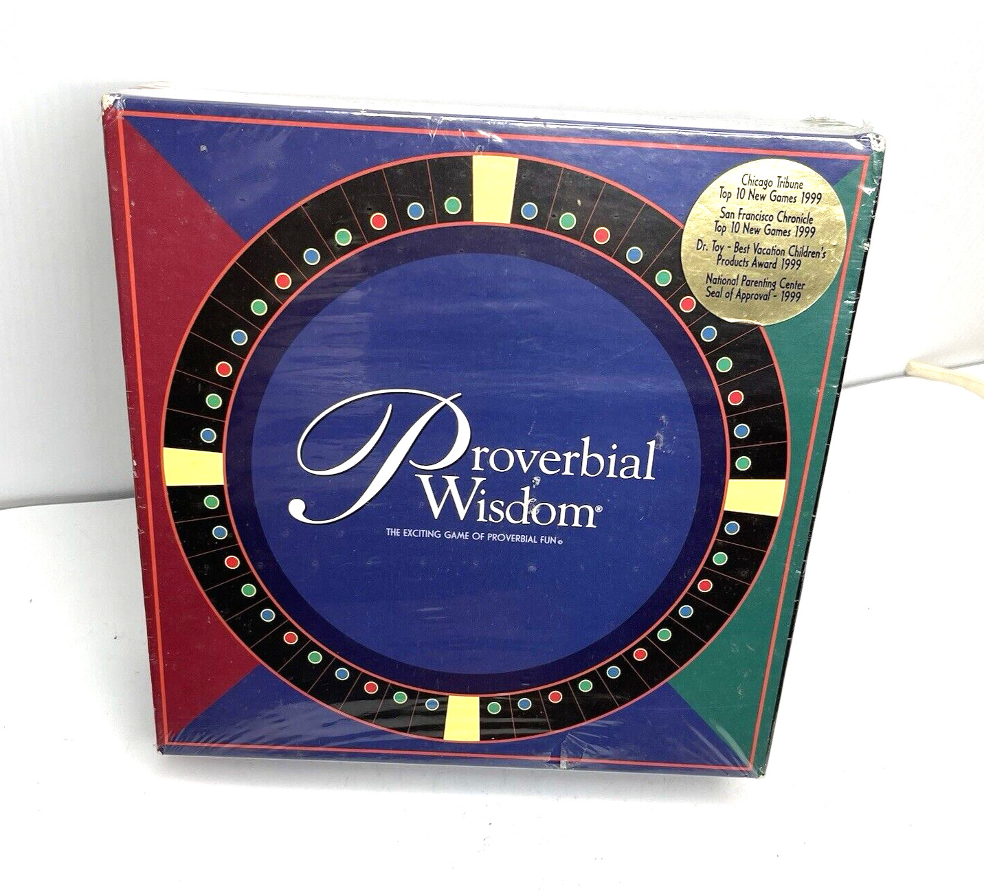 Proverbial Wisdom Sketching Board Game 1998 Sealed Vintage 4 to 16 players 10yr+