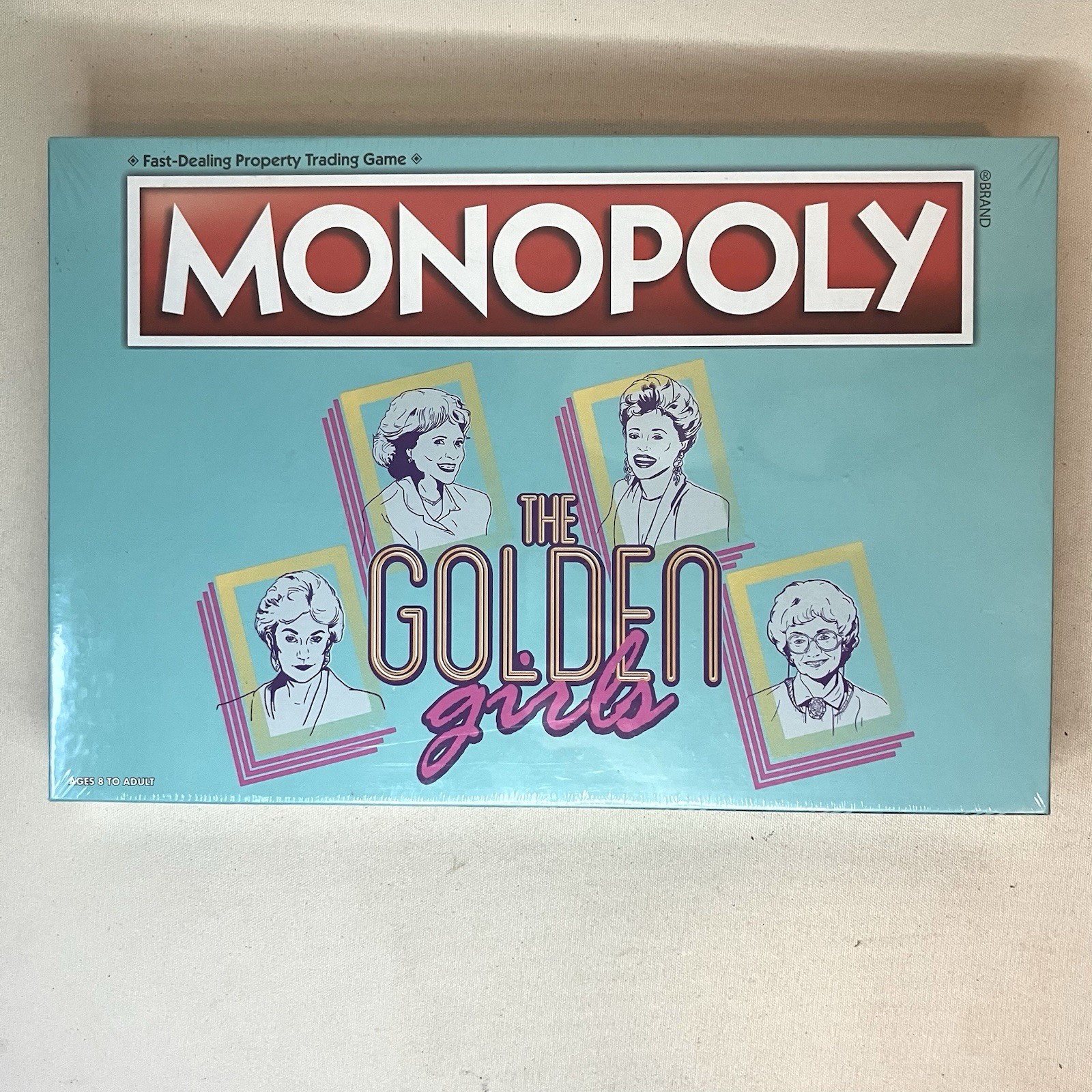 Monopoly The Golden Girls Edition Board Game 2017 Factory Sealed NEW Sealed