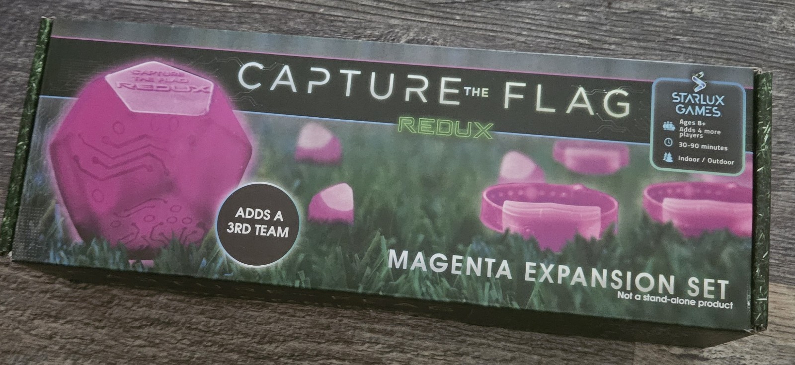Starlux Games Capture the Flag REDUX Magenta Expansion Pack Indoor/Outdoor 8+ 4+