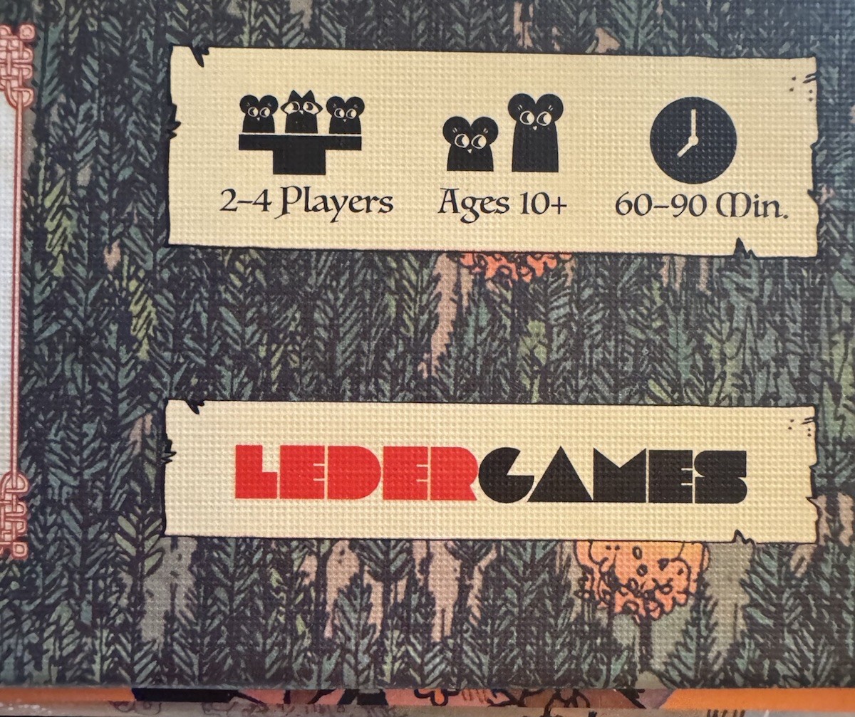 Root – Woodland Might & Right Base Board Game By Leder Games New Open Box 1st Ed