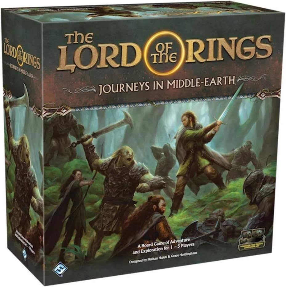 Experience Epic Journeys in Middle-Earth: Cooperative Board Game for 1-5 Players