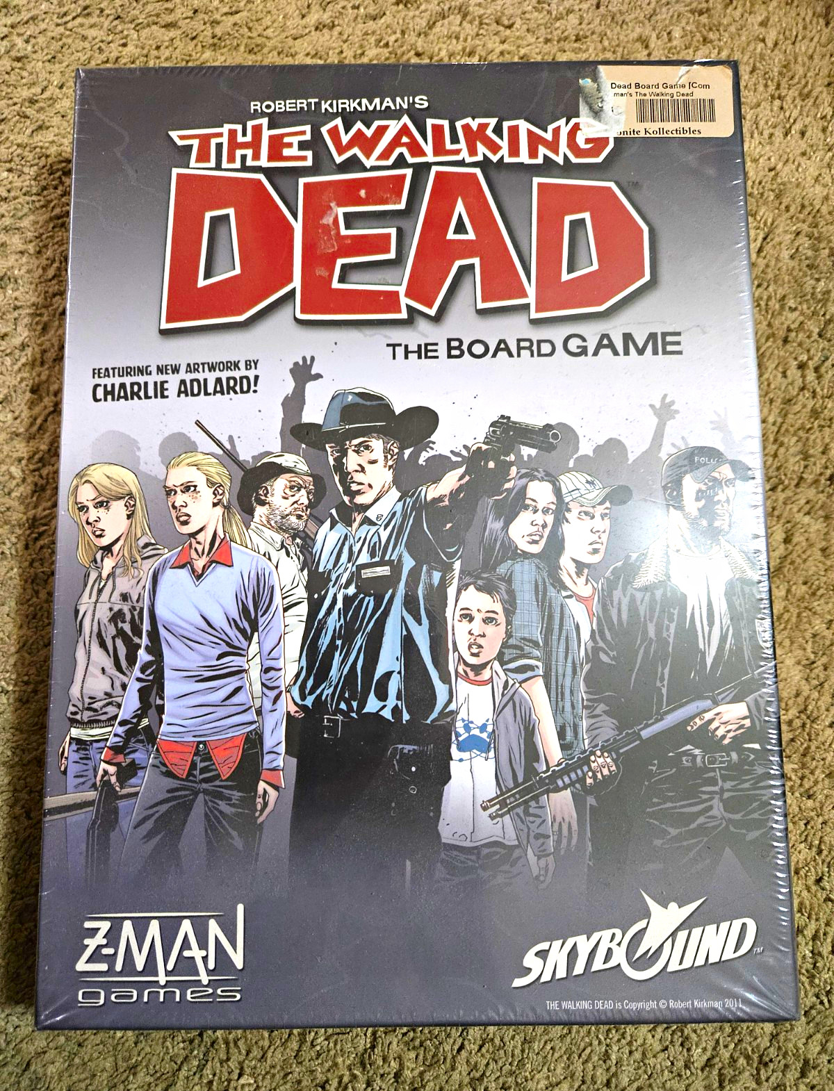 Z-Man Games The Walking Dead: The Board Game 2011 2+ Players 13+ ZMG7087