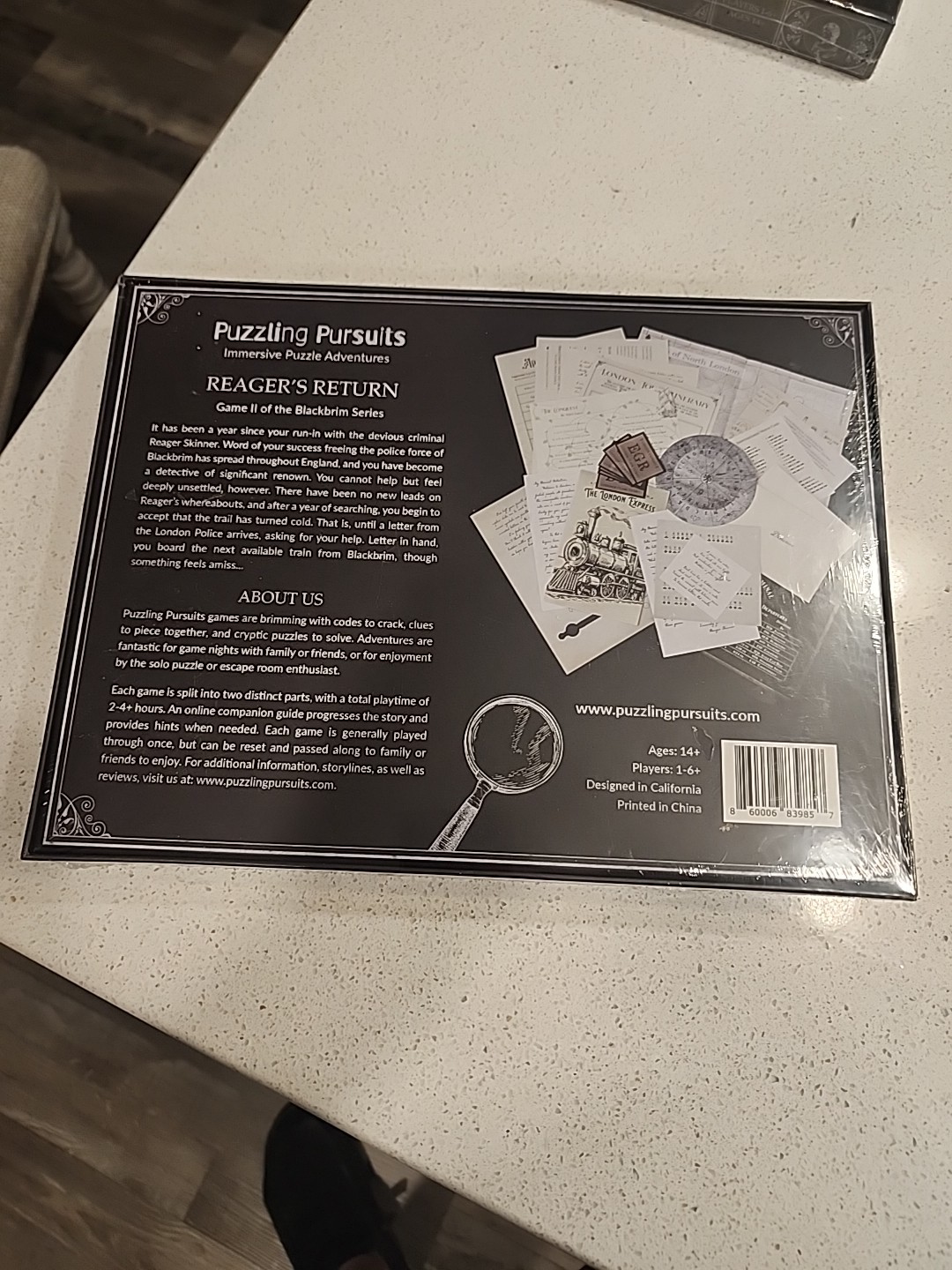 New Puzzling Pursuits REAGER’S RETURN Game II Of The Blackbrim Series Sealed