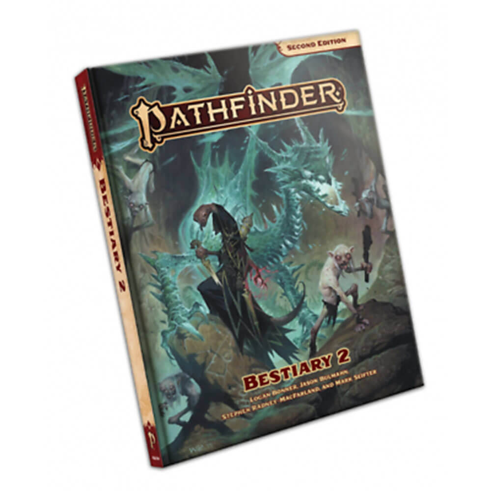 Pathfinder Second Edition Bestiary 2 Core Book 320 Pages Hardcover Rulebook