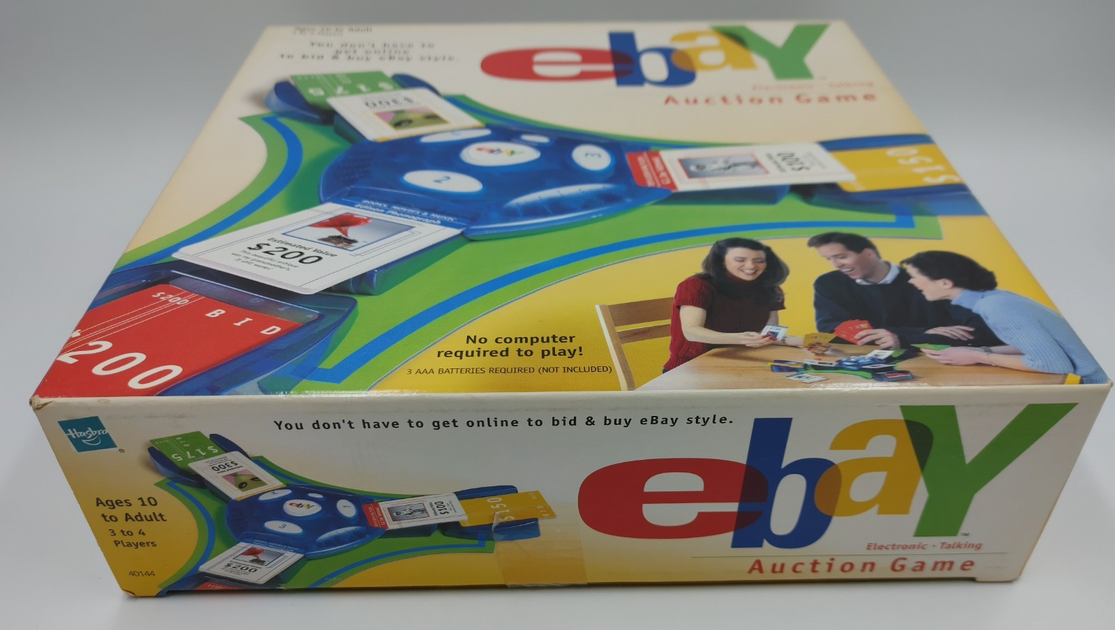 Vintage 2001 Ebay Auction Board Game Electronic – Talking NEW Sealed