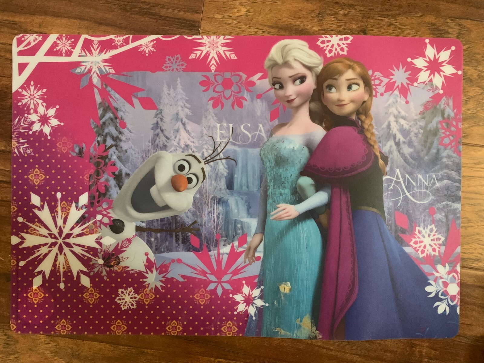 Frozen Lot:Surprise Slides+Match+Kristoff+SvenPlush+Elsa-Anna Tin+Dominos+CD+Mat