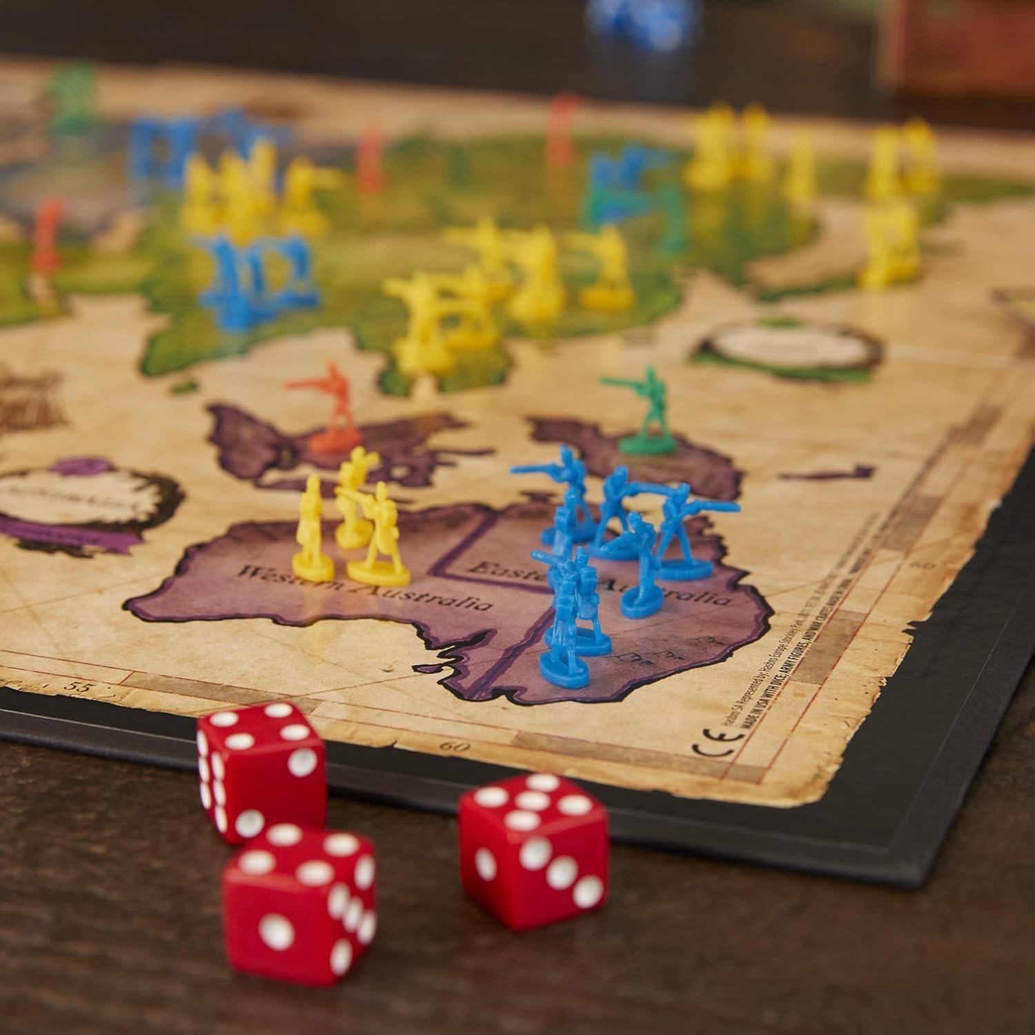 Risk Board Game: Engage in Military Strategy for Teens & Adults, 120 Minutes