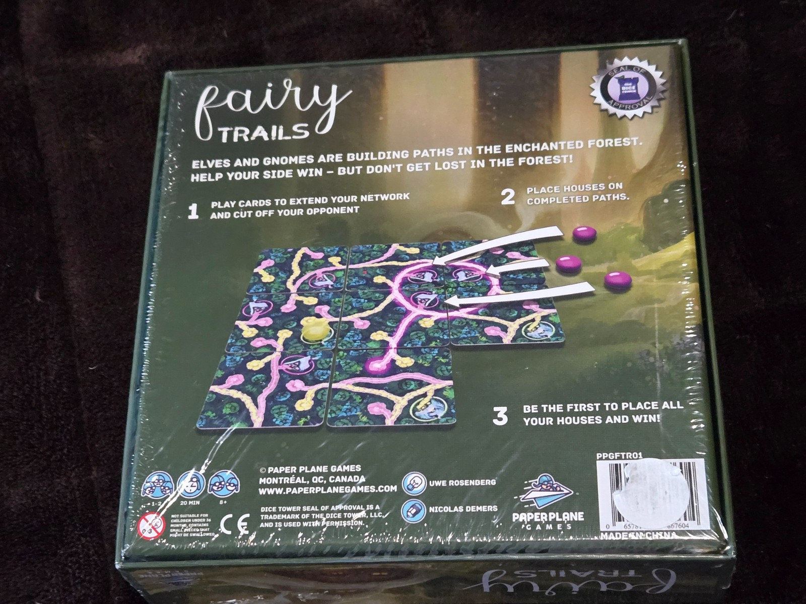 Paperplane Games Fairy Trails A 2 Player Game Set In An Enchanted Forest