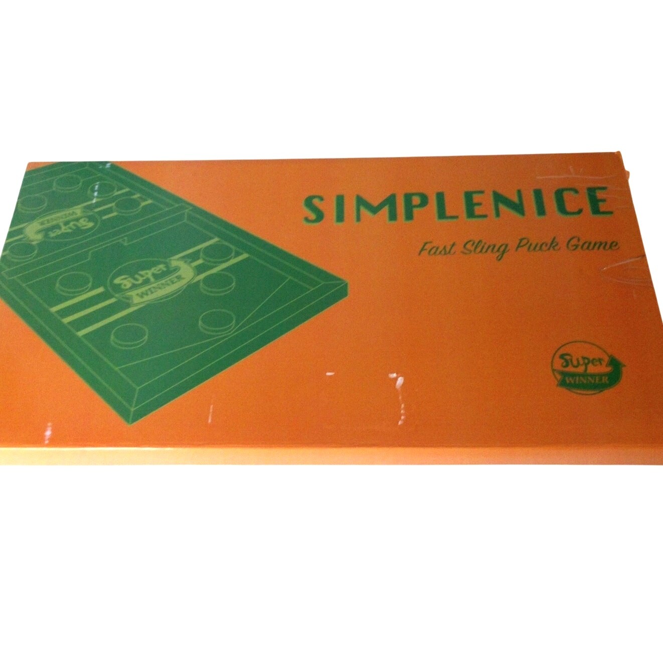 Fast Sling Puck Game – Adults Large Size – Wooden Super Winner Board Game