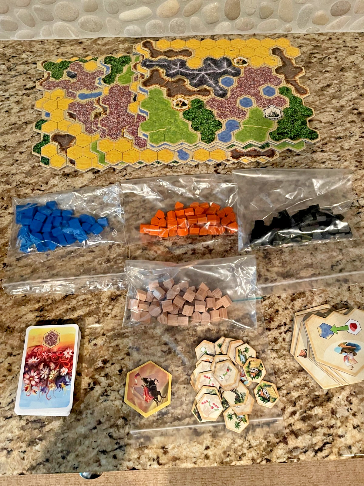 Queen Games Kingdom Builder Strategy Board Game, 2-4 players ages 8+