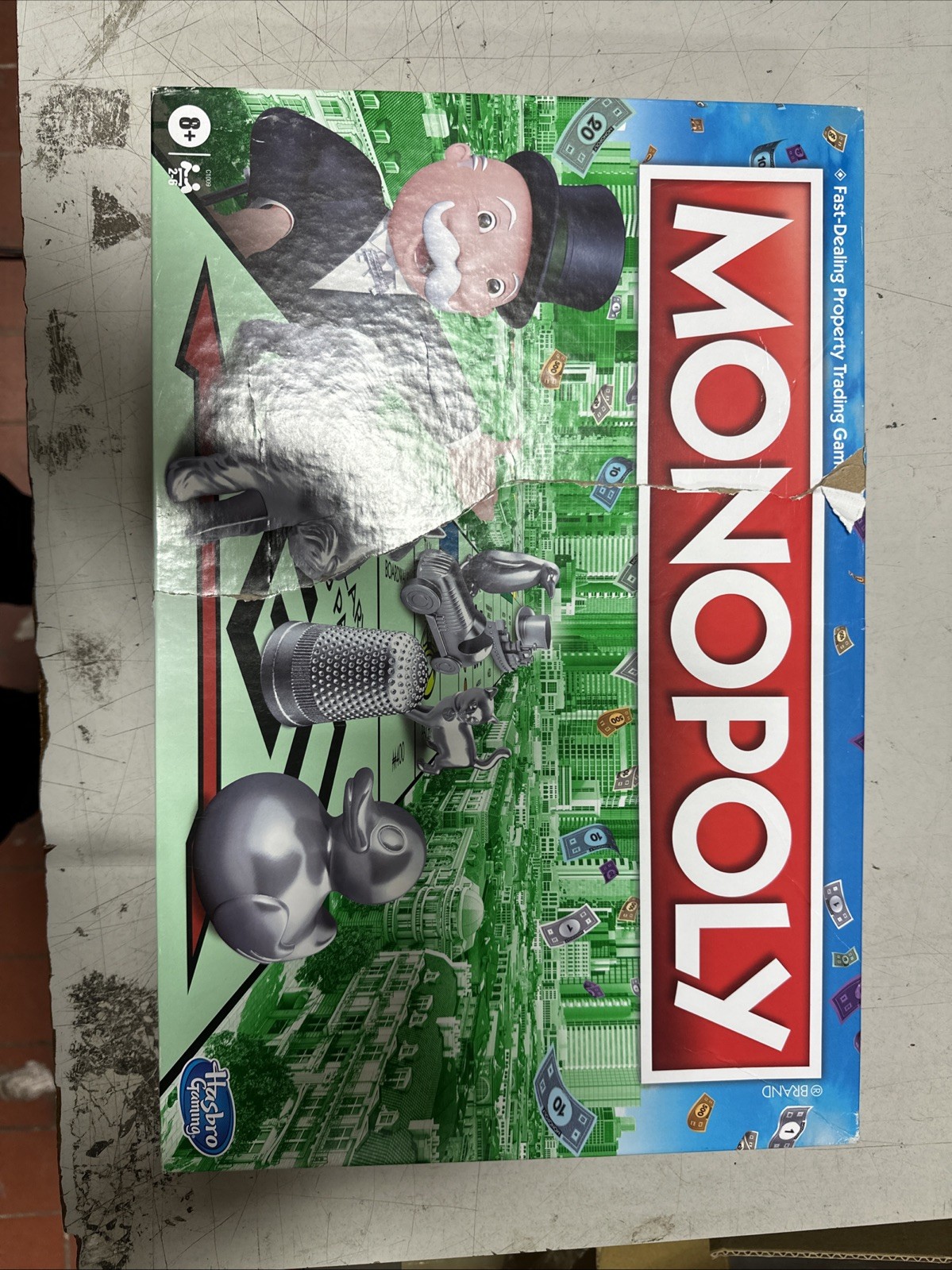 Monopoly Classic Board Game Hasbro Fast Dealing Property Trading Family Fun