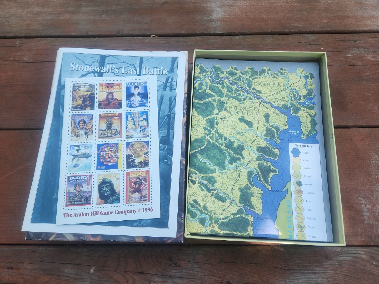 Avalon Hill Games Stonewall’s Last Battle: The Chancellorsville Campaign *NEW*