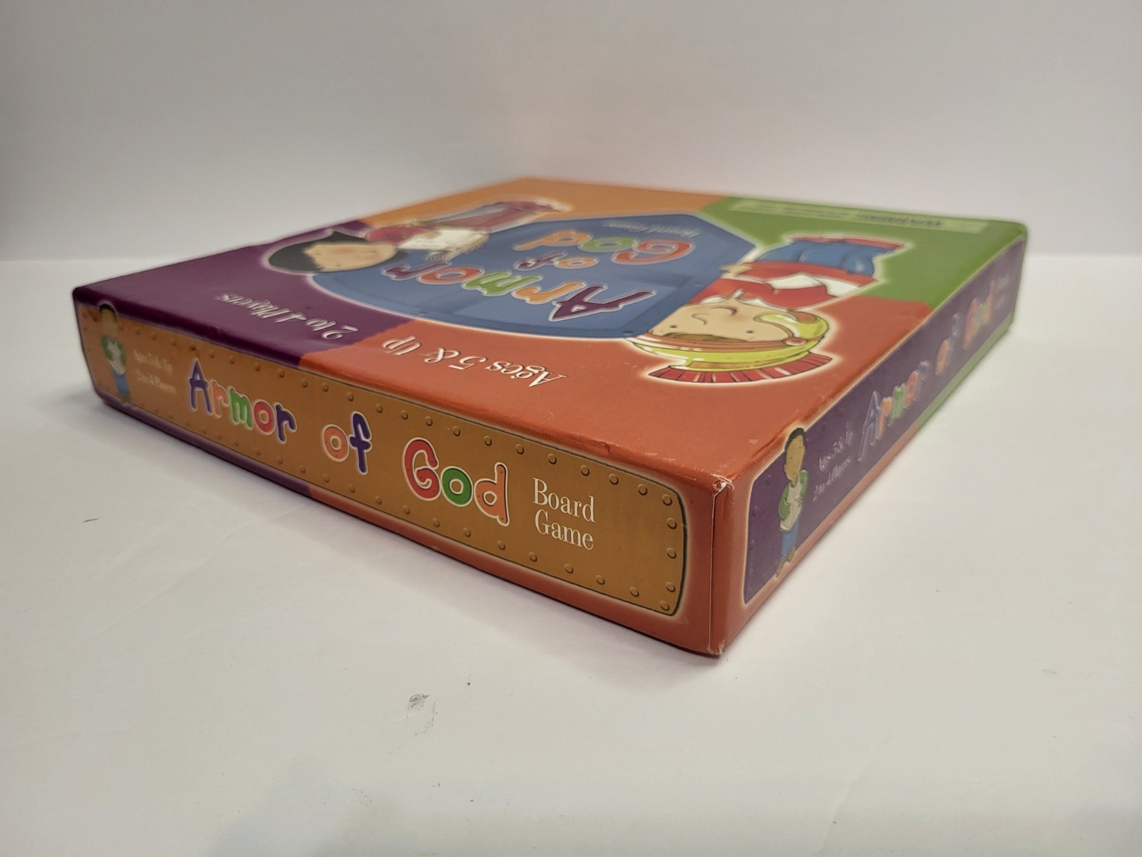Armor of God Board Game 2-4 Players Ages 5+ Church Bible Youth Activity COMPLETE